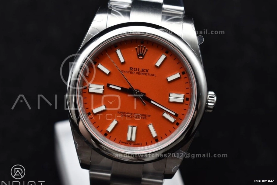 41mm 1:1 904L Orange 946 Edition 124300 DIWF Oyster Best EasyCare A Perpetual Steel Dial 0303